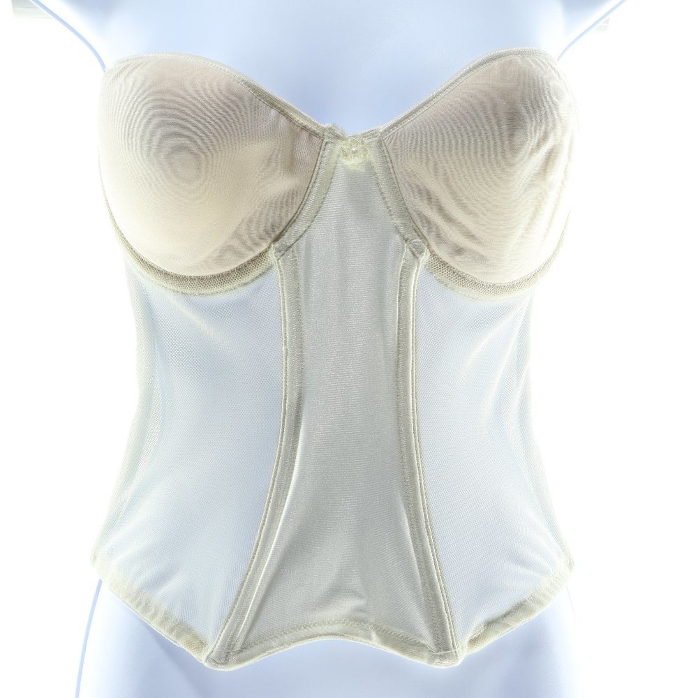 Victoria's Secret Bustier Corset Strapless Bra Size 36D